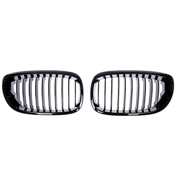 Kühlergrill Performance Schwarz matt passend für BMW E46 Coupe Cabrio Facelift ab 2003
