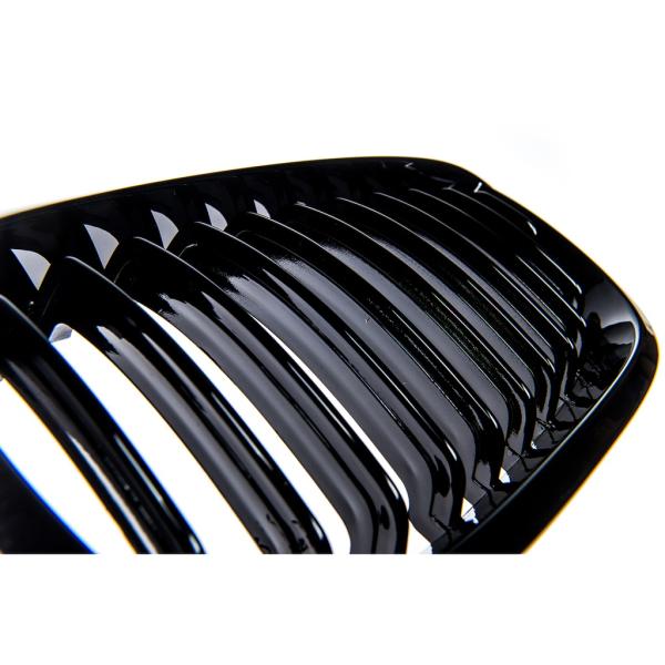 Kühlergrill Performance Schwarz matt passend für BMW E46 Coupe Cabrio Facelift ab 2003