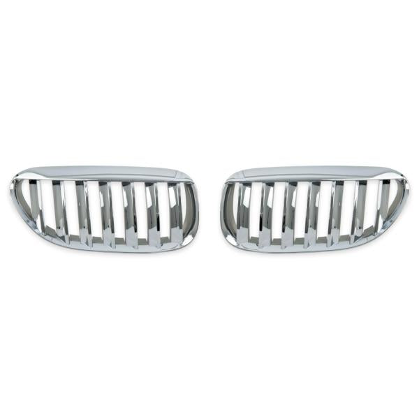 Kühlergrill / Sportgrill chrom passend für BMW 6er E63 E64 03-10 alle Modelle