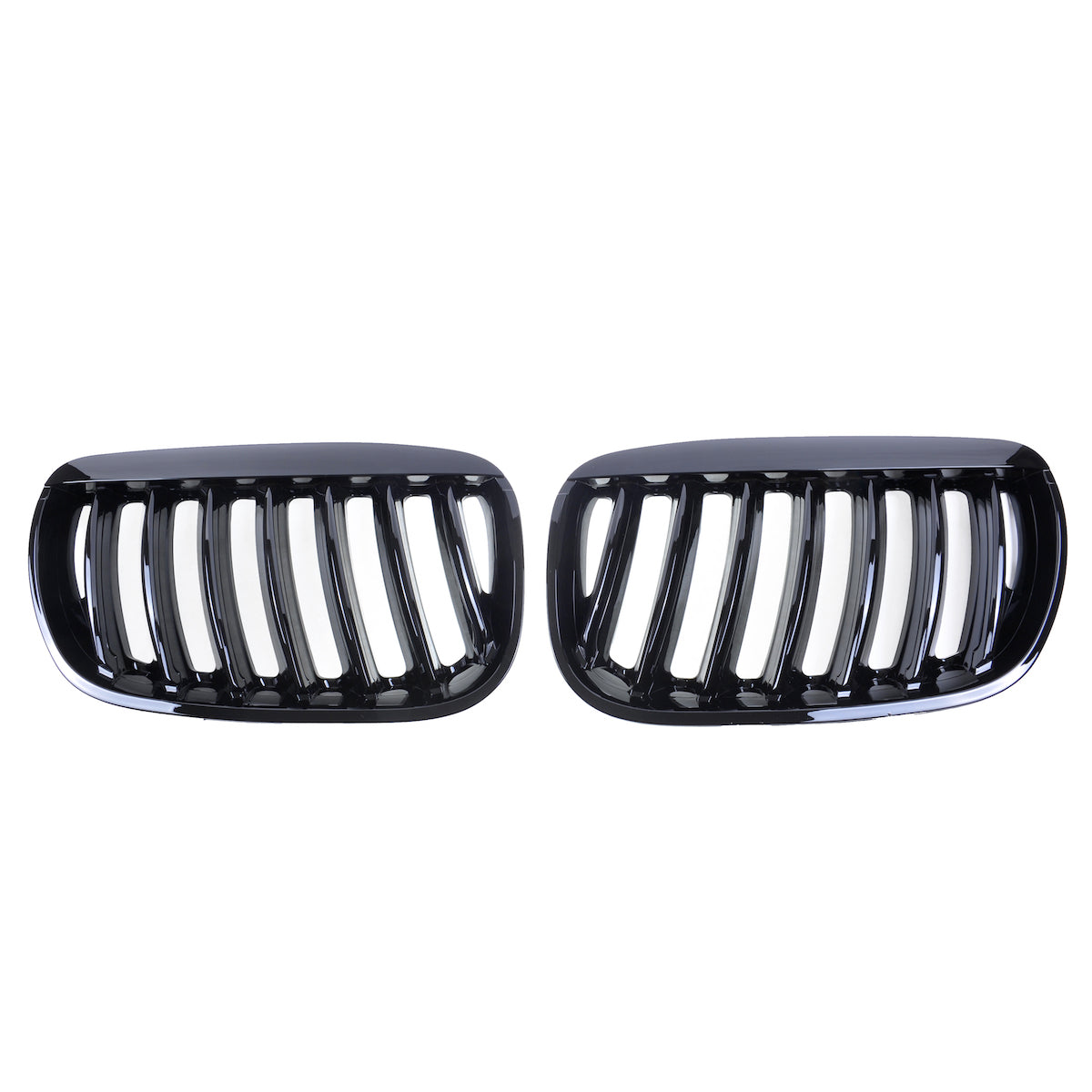 Front Grille Single Line Gloss Black passend für BMW X5 E53 2003-2006 – Bild 2