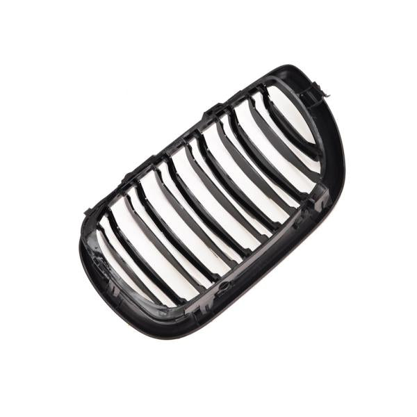 Kühlergrill passend für BMW 3er E46 Limo Touring 01-05 FACELIFT Schwarz Glanz Doppelsteg