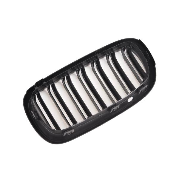 Kühlergrill Frontgrill passend für BMW X5 F15 / X6 F16 13-17 Doppelsteg Schwarz Glanz