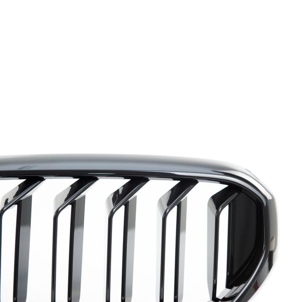 Sportgrill Kühlergrill kompatibel mit passend für BMW 5er G30 / G31 20-23 glanz schwarz
