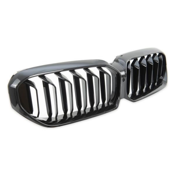 Sportgrill Kühlergrill kompatibel mit passend für BMW 5er G30 / G31 20-23 glanz schwarz