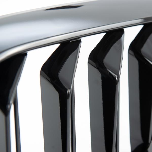 Sportgrill Kühlergrill kompatibel mit passend für BMW 5er G30 / G31 20-23 glanz schwarz