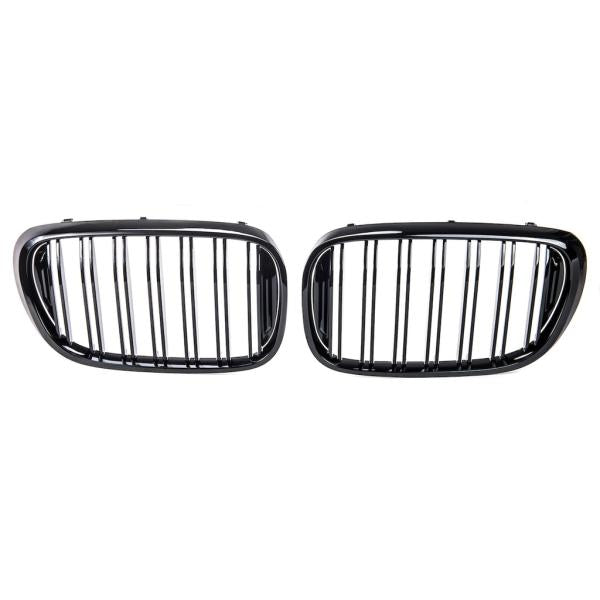 Doppelsteg Kühlergrill Schwarz GLANZ Performance passt passend für BMW 7er G11 G12 2014-2019