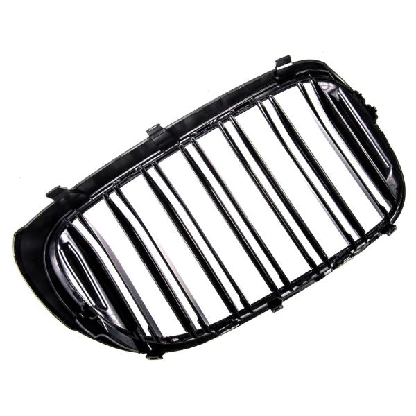 Doppelsteg Kühlergrill Schwarz GLANZ Performance passt passend für BMW 7er G11 G12 2014-2019