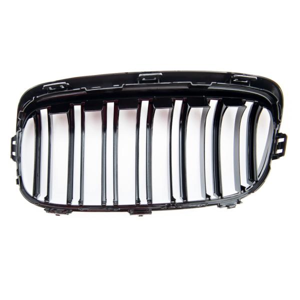 Set Doppelsteg Kühlergrill schwarz Glanz passend für BMW 2er Active Tourer F45