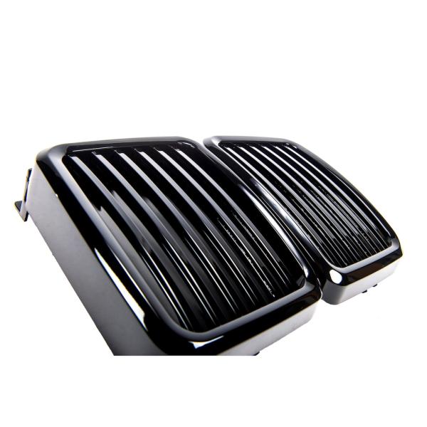 Satz Sport Kühlergrill passend für BMW 3er E30 passend in hochglanz Schwarz alle Modelle