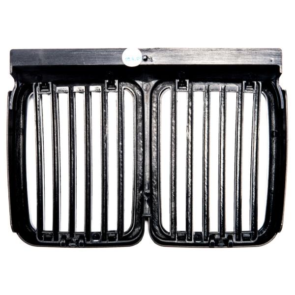 Satz Sport Kühlergrill passend für BMW 3er E30 passend in hochglanz Schwarz alle Modelle