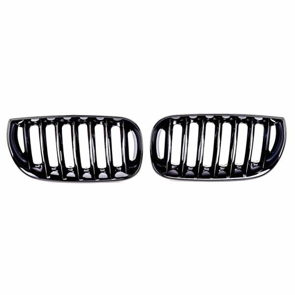 Sportgrill Kühlergrill kompatibel mit passend für BMW X3 F83 03-06 Hochglanz schwarz