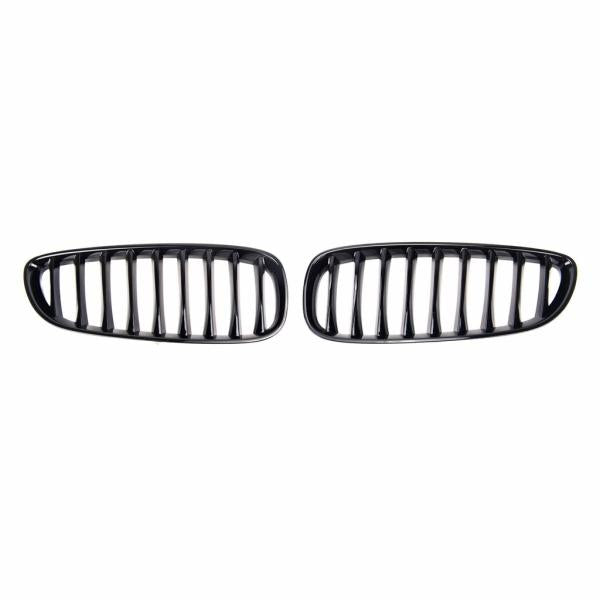 Kühlergrill / Sportgrill Single passend für BMW Z4 E89 schwarz glanz