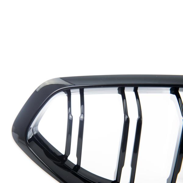 KÜHLERGRILL DOPPELSTEG GRILL PASST passend für BMW Z4 G29 AB 18 SCHWARZ GLANZ