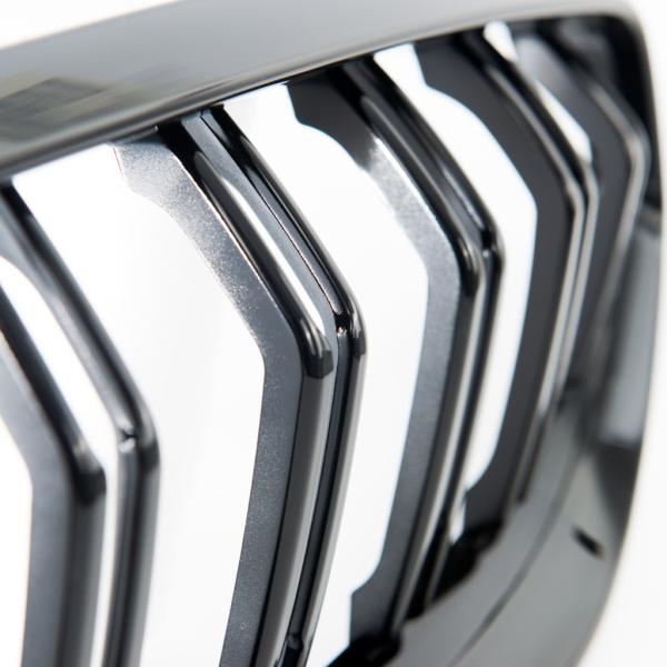 KÜHLERGRILL DOPPELSTEG GRILL PASST passend für BMW Z4 G29 AB 18 SCHWARZ GLANZ
