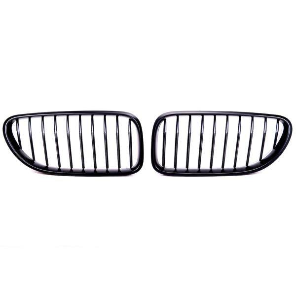 Set Kühlergrill passend für BMW 6er F12 F13 passend Schwarz Matt auch M M6