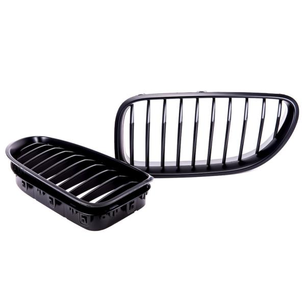 Set Kühlergrill passend für BMW 6er F12 F13 passend Schwarz Matt auch M M6