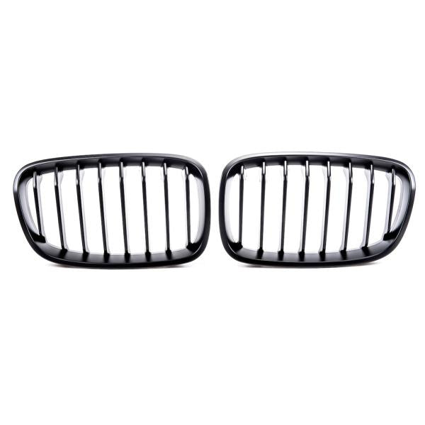 SET Performance Kühlergrill Grill Schwarz Matt passend für BMW 1er F20 F21 2011-2015
