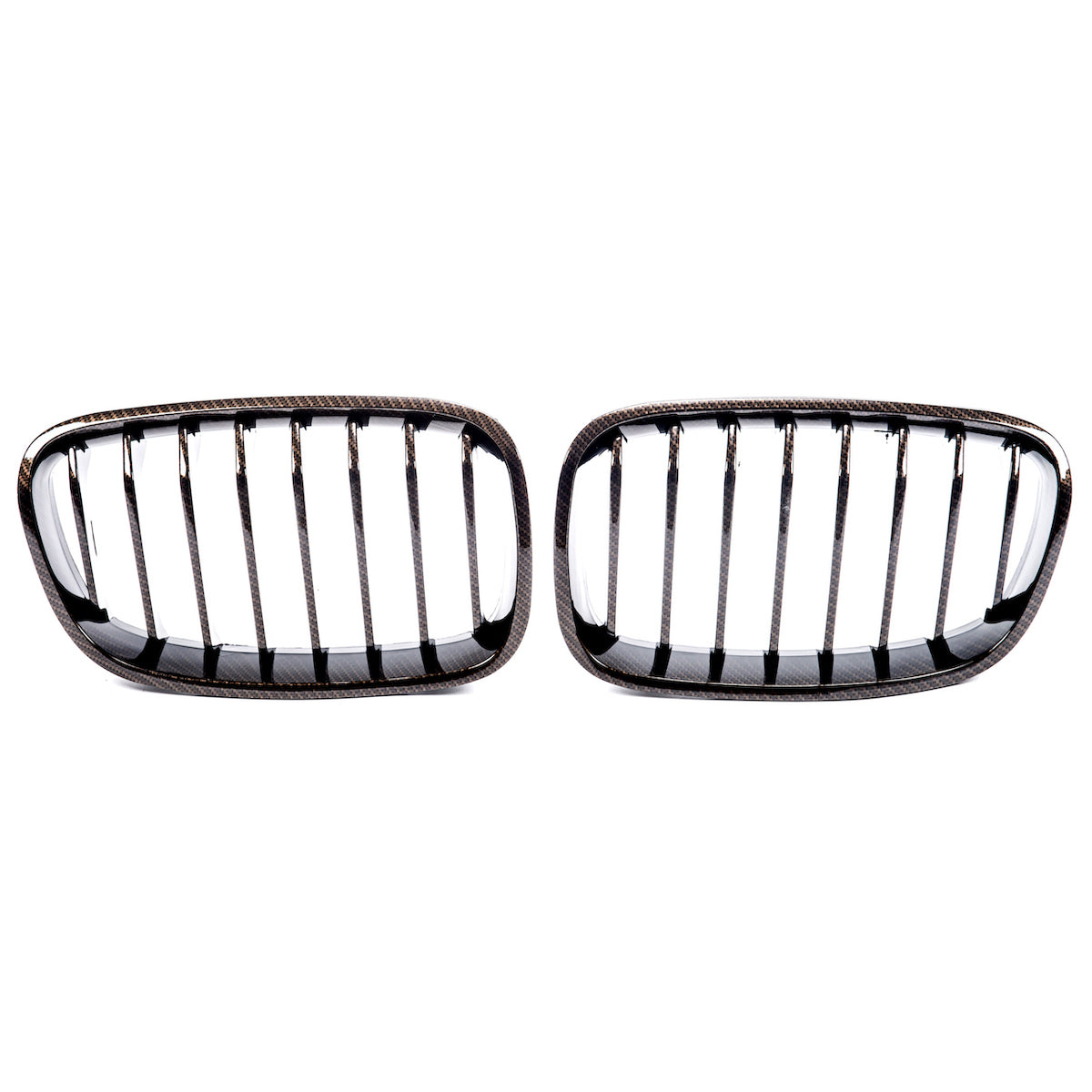 Grille Single Line Carbon Look passend für BMW 1 Series F20 F21 2011-2015 – Bild 2
