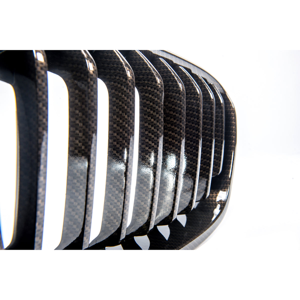 Grille Single Line Carbon Look passend für BMW 1 Series F20 F21 2011-2015 – Bild 4