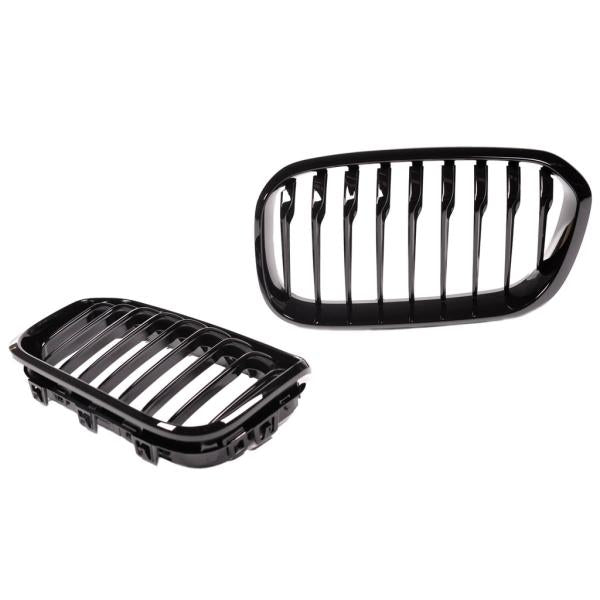 Sportgrill Kühlergrill passend für BMW 1er F20 / F21 15-19 Hochglanz schwarz
