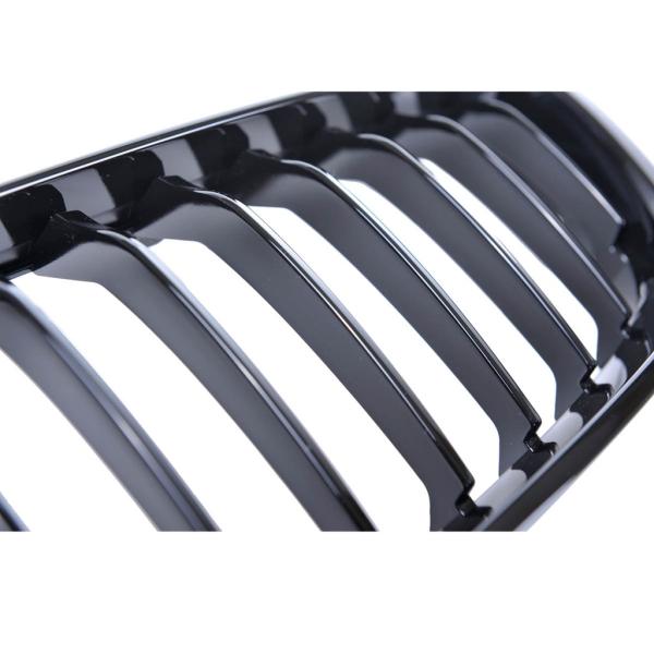Sportgrill Kühlergrill Single passend für BMW 4er F32 / F33 / F34 13-21 Hochglanz schwarz