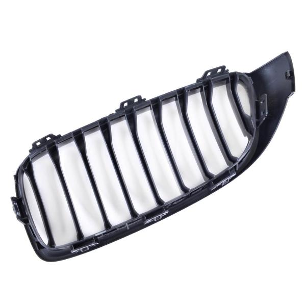 Sportgrill Kühlergrill Single passend für BMW 4er F32 / F33 / F34 13-21 Hochglanz schwarz