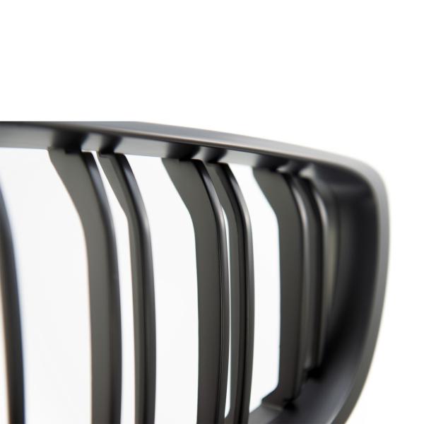 Sportgrill Kühlergrill Doppelsteg passend für BMW 4er F32 / F33 / F36 13-21 schwarz/Matt