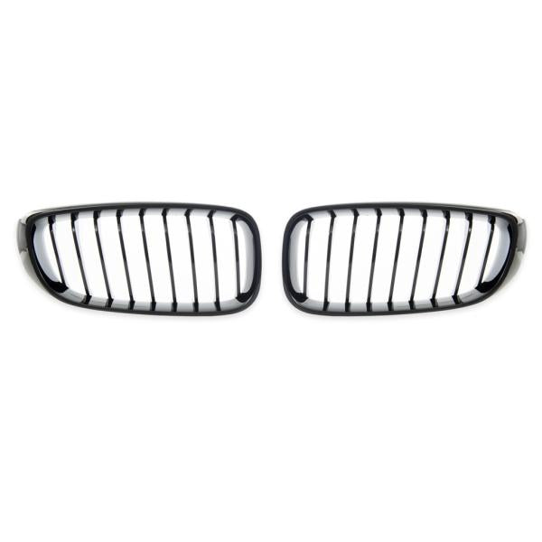 Sportgrill Kühlergrill Single passend für BMW 3er F34 Gran Turismo 13-20 glanz schwarz