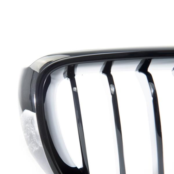 Sportgrill Kühlergrill Single passend für BMW 3er F34 Gran Turismo 13-20 glanz schwarz