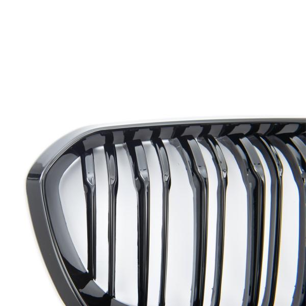 Sportgrill Kühlergrill Doppelsteg passend für BMW 3er F34 Gran Turismo 13-20 glanz schwarz