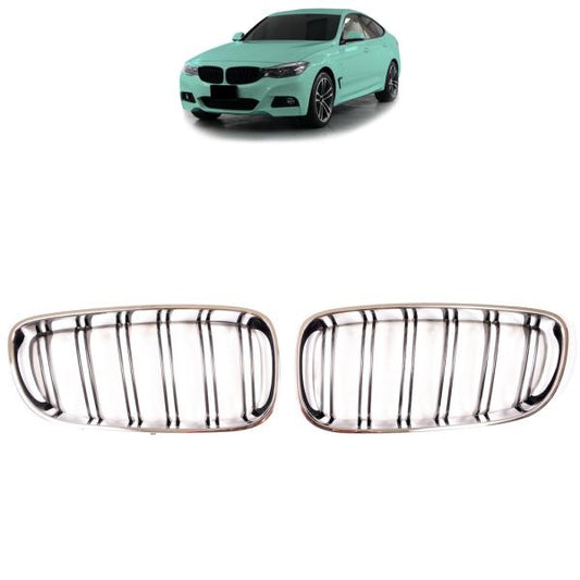 Sportgrill Kühlergrill passend für BMW 3er F34 Gran Turismo 13-20 schwarz/chrom