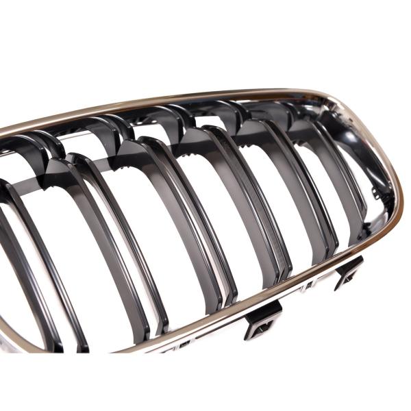 Sportgrill Kühlergrill passend für BMW 3er F34 Gran Turismo 13-20 schwarz/chrom