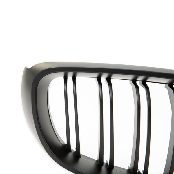 KÜHLERGRILL GRILL DOPPELSTEG passend für BMW 3ER F34 GRAN TURISMO AB 13-20 SCHWARZ MATT
