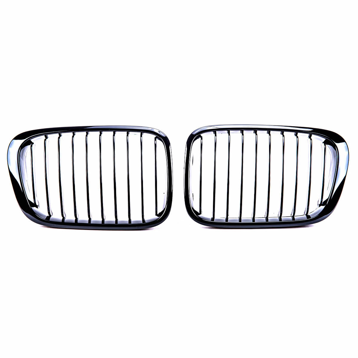 Front Grille Gloss Black Single Line passend für BMW 3 Series E46 1998-2001 – Bild 2