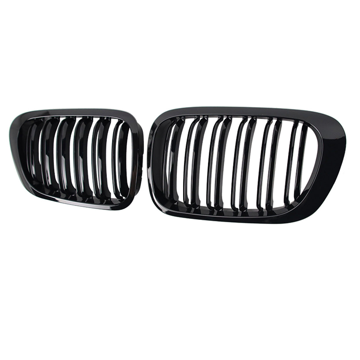 Front Grille Gloss Black Dual Line passend für BMW 3 Series E46 1999-2003 – Bild 2