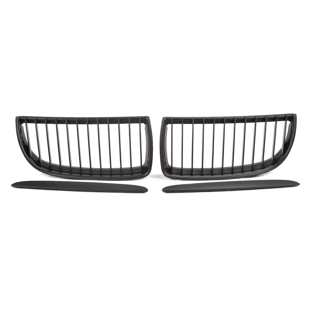 Matt Black Single Line Front Grille passend für BMW 3 Series E90 E91 2005-2008 – Bild 3