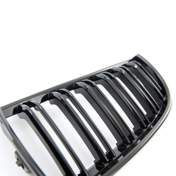 Sportgrill Kühlergrill Doppelsteg passend für BMW 3er E90 / E91 05-08 Hochglanz schwarz