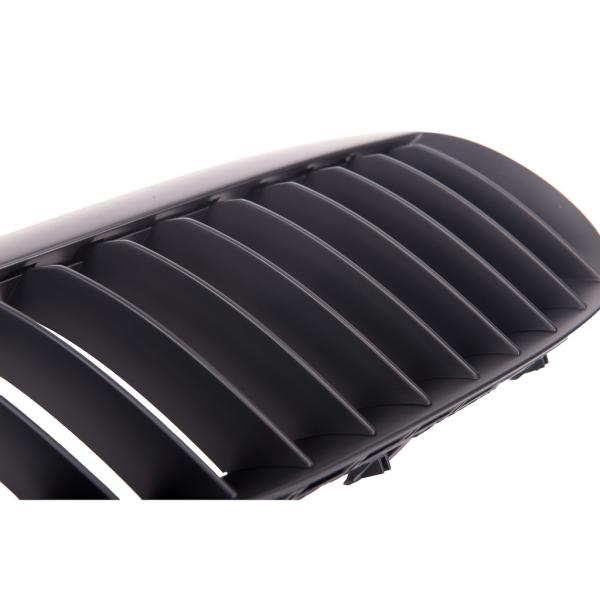 Sportgrill Kühlergrill Single passend für BMW 6er E63 / E64 03-10 Matt