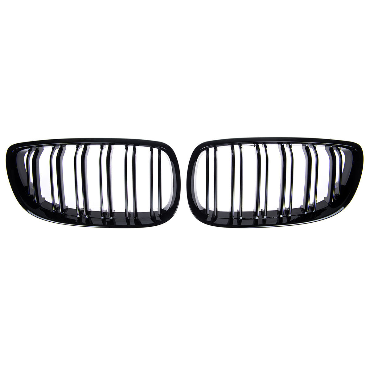 Front Grille Gloss Black Dual Line passend für BMW 3 E92 E93 2005-2010 – Bild 2