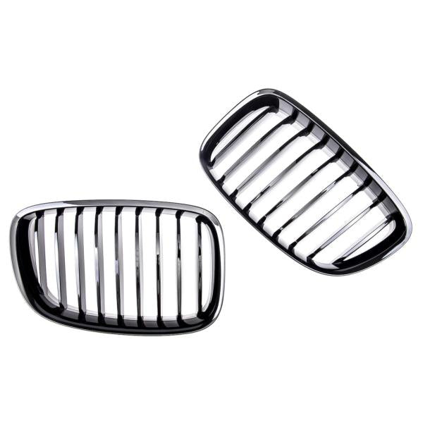 Sportgrill Kühlergrill Single passend für BMW 5er Gran Turismo F07  13-17 Hochglanz schwarz