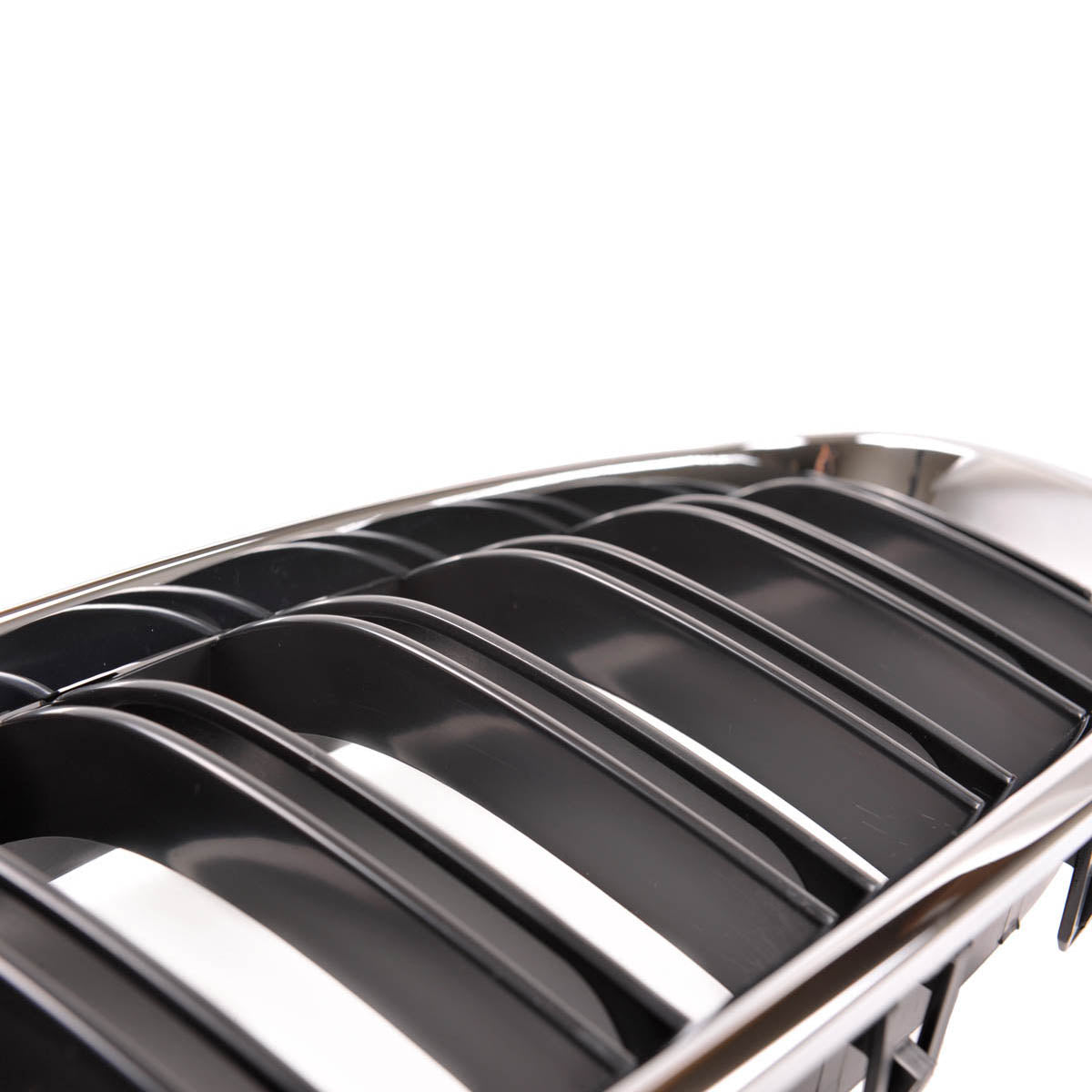 Dual Line Chrome & Black Front Grille passend für BMW 5 Series F10 F11 2010-2018 – Bild 4