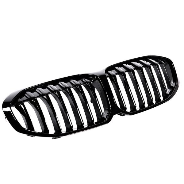 Sportgrill Kühlergrill Single Line passend für BMW 1er F40 ab 2019 Hochglanz schwarz