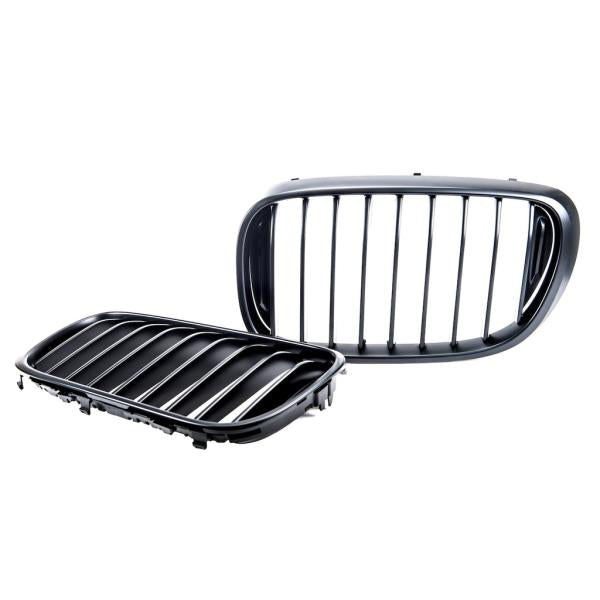 CALANDRE GRILLE AVANT adaptée pour BMW SÉRIE 7 G11 G12 LCI À PARTIR DE 15-19 NOIR MAT