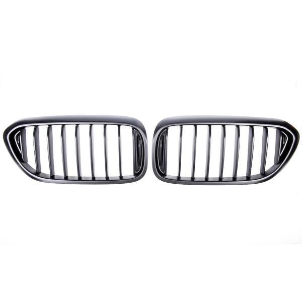 Sportgrill Kühlergrill kompatibel mit passend für BMW 5er G30 / G31 17-20 Matt schwarz