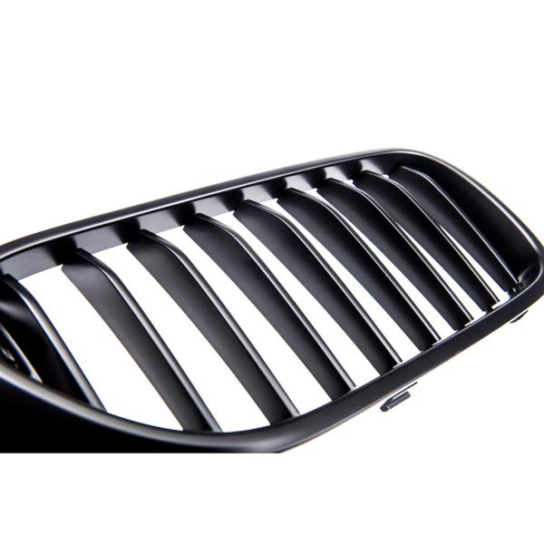 Sportgrill Kühlergrill kompatibel mit passend für BMW 5er G30 / G31 17-20 Matt schwarz