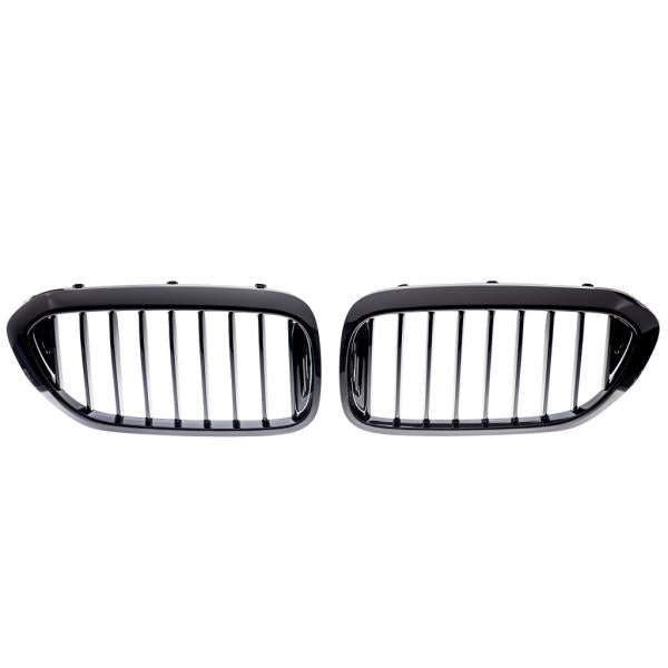 Kühlergrill  Doppelsteg hochglanz Schwarz passt passend für BMW 5er G30 G31 2016-2020