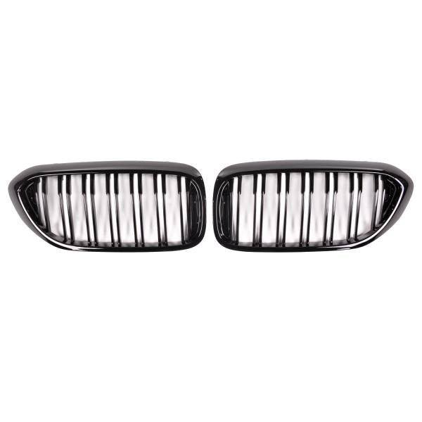 Sportgrill Kühlergrill kompatibel mit passend für BMW 5er G30 / G31 16-20 glanz schwarz