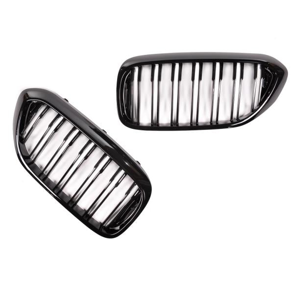 Sportgrill Kühlergrill kompatibel mit passend für BMW 5er G30 / G31 16-20 glanz schwarz