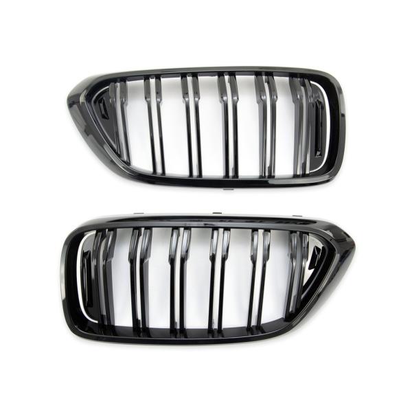 Sportgrill Kühlergrill kompatibel mit passend für BMW 6er Gran Turismo G32  17-20 glanz schwarz