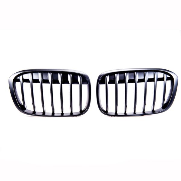 Jeu de calandres Performance noir mat compatible avec BMW X1 F48 14-19